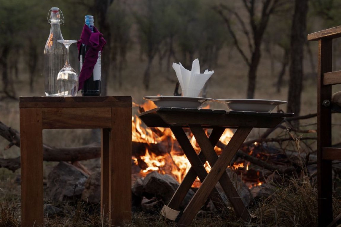 Guest experience · bush dinner